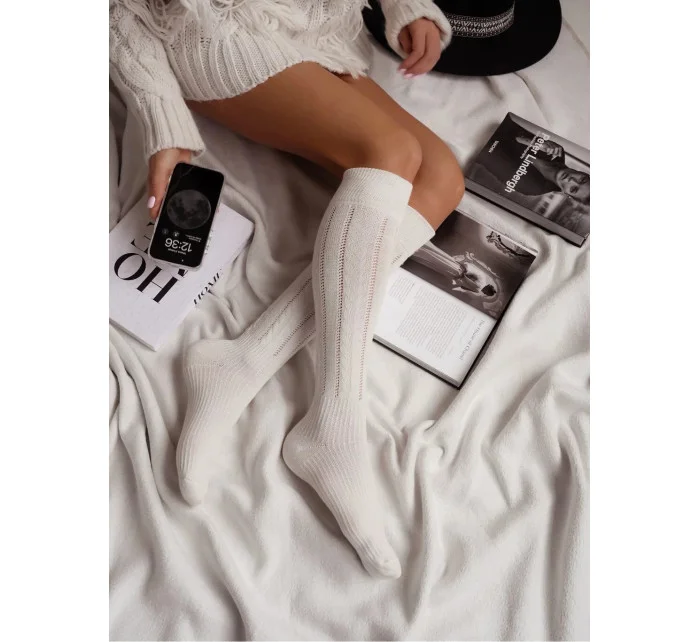 Dámské podkolenky model 21941146 Ažurové - Milena