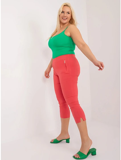 Dámské kalhoty model 21314653 korálové - FPrice