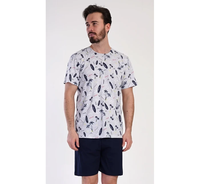 Pánske pyžamové šortky Surfovanie