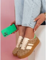 Dámské khaki tenisky Dstreet model 21988719 - FashionStreet