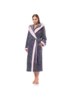Dlhý dámsky župan L&L 9145 Hft 3XL