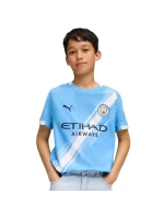 Puma Junior Manchester City Home Replica Shirt 780341-01 Puma Junior Manchester City Home Replica Shirt 780341-01