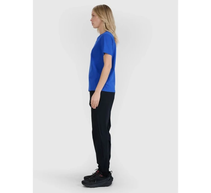 Dámske tričko oversize s potlačou 4F 4FWSS25TTSHF2238-36S