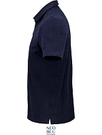 Men Pánské žerzejové polo night blue model 22500546 - NEOBLU Men Pánské žerzejové polo night blue model 22500546 - NEOBLU