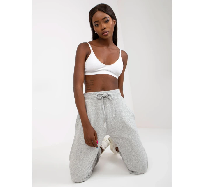 B 005 tepláky.04X šedá B 005 tepláky.04X šedá