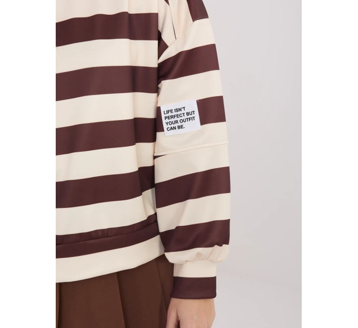 Bluza IT BL model 21834304 jasny beżowy - FPrice Bluza IT BL model 21834304 jasny beżowy - FPrice