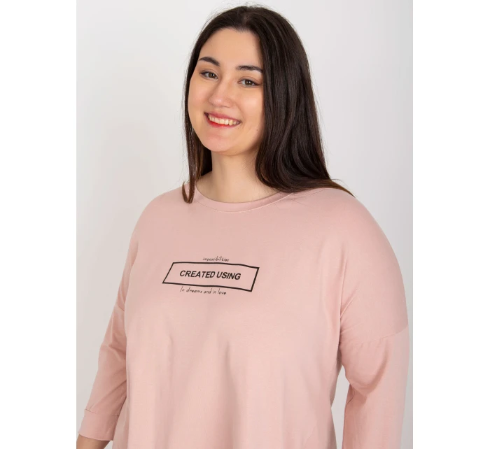 Tunika RV TU 7779.69 svetlo ružová