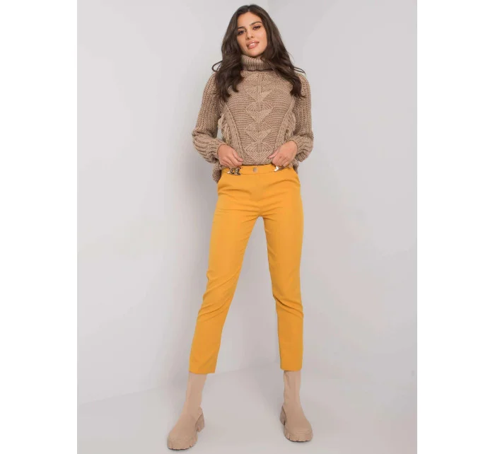 Dámske nohavice LC SP 22K 5001.81P Tmavo žltá - FPrice