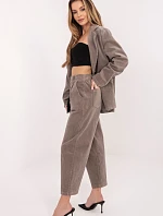 Šnúrové nohavice model 225000 Rue Paris