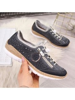 damskie sportowe granatowe model 22035565 - Rieker