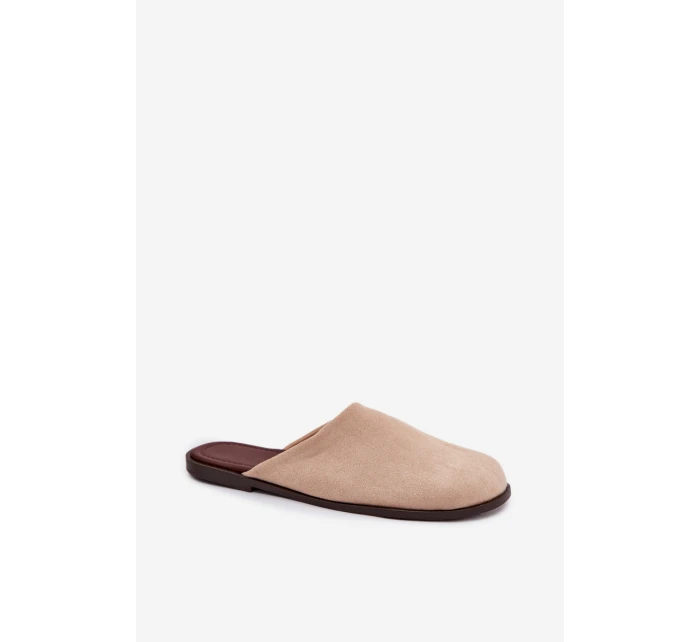 Dámské ploché béžové ekologické semišové Veronelle Dámské ploché béžové ekologické semišové Veronelle