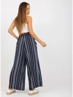 Nohavice D73771M62237A námornícka modrá