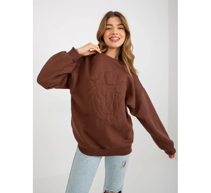 Mikina EM BL 617 model 17964046 hnědá - FPrice