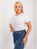 T shirt RV TS model 22226860 biały - FPrice T shirt RV TS model 22226860 biały - FPrice