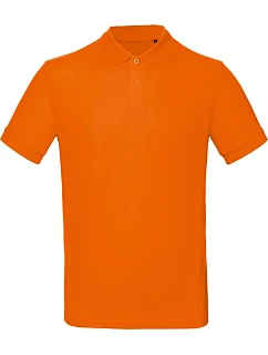 B&C Inspire Polo /men_° Pánske polo tričko z bio bavlny 01.0430 oranžové