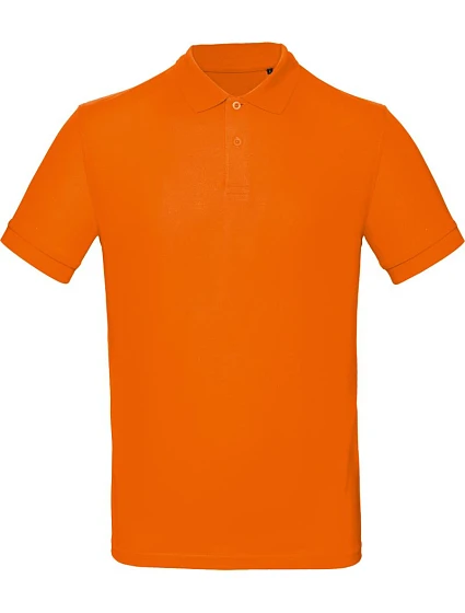 B&C Inspire Polo /men_° Pánske polo tričko z bio bavlny 01.0430 oranžové
