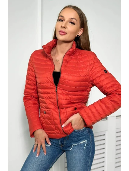 Cestovní bunda model 18753131 Florence oranžová - K-Fashion