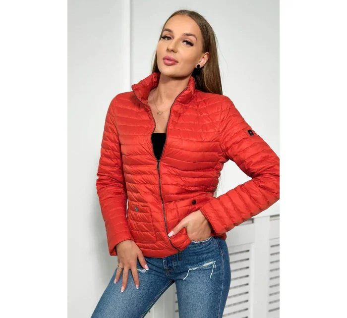 Cestovní bunda model 18753131 Florence oranžová - K-Fashion