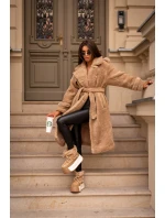 Skórzane Śniegowce Damskie Na Grubej Podeszwie Z Futerkiem Big Star OO274A207 Brązowe Skórzane Śniegowce Damskie Na Grubej Podeszwie Z Futerkiem Big Star OO274A207 Brązowe