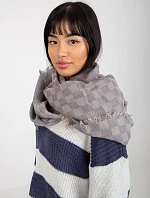 Tunelový šál AT KM 9501.10 šedoružová