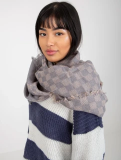 Tunelový šál AT KM 9501.10 šedoružová