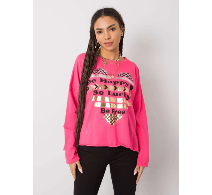 Blúzka DHJ BZ 21103.06P tmavo ružová