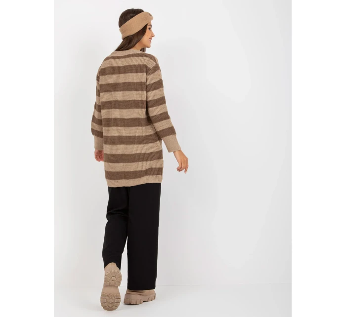 Dámsky sveter LC SW 8030 tmavo lila Dámsky sveter LC SW 8030 tmavo lila