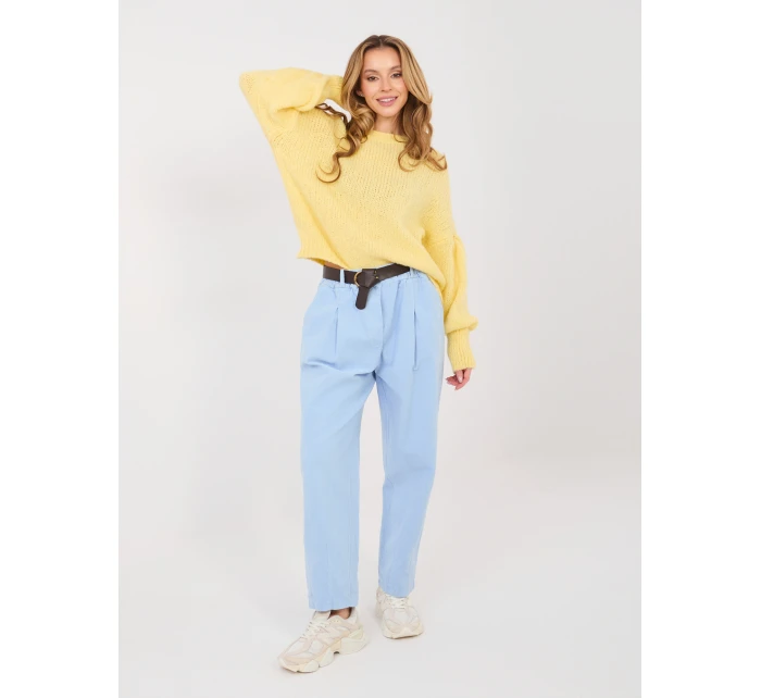 Spodnie MI SP model 21954232 jasny niebieski - FPrice