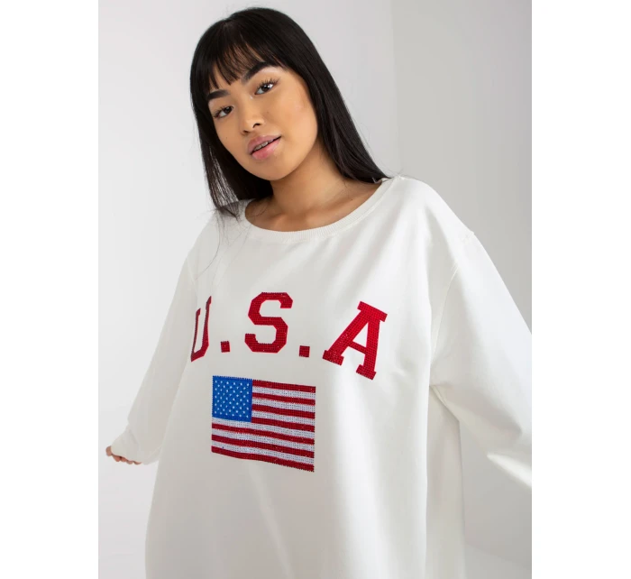 Mikina VI BL model 17866011 ecru - FPrice