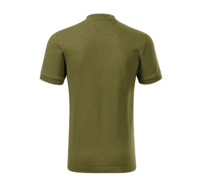 Diamantová polokošeľa avokádovo zelená