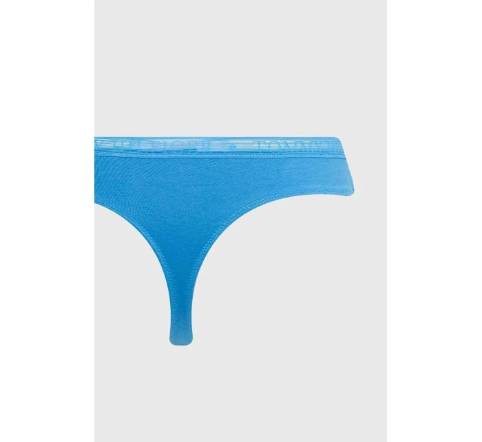 Dámske tangá 3Pack UW0UW04890 0V6 Pink/Blue/Black - Tommy Hilfiger Dámske tangá 3Pack UW0UW04890 0V6 Pink/Blue/Black - Tommy Hilfiger