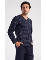 Pánské pyžamo dlouhé model 21417143 - Vienetta MAN