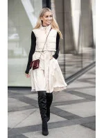 Světle béžová vesta s spodní částí model 17019417 - Ann Gissy