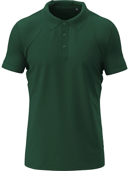 Stedman Stretch Polo – Pánske elastické polo tričko z hrubej bavlny typu piqué 05.9640, fľaškovozelená Stedman Stretch Polo – Pánske elastické polo tričko z hrubej bavlny typu piqué 05.9640, fľaškovozelená