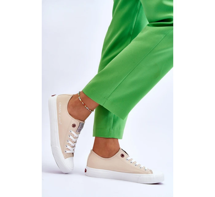 Damskie Trampki Cross Jeans LL2R4070 Beżowe
