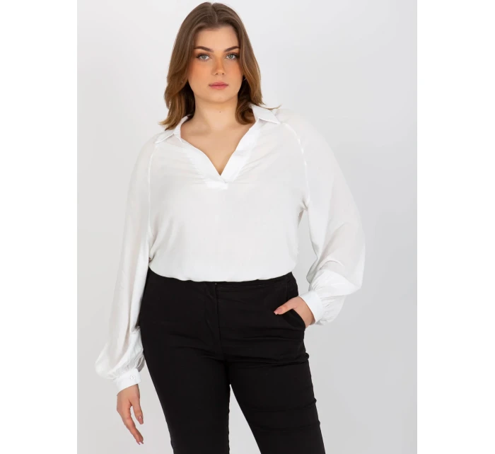 Dámska košeľa LK KS 509032.88P ecru - FPrice