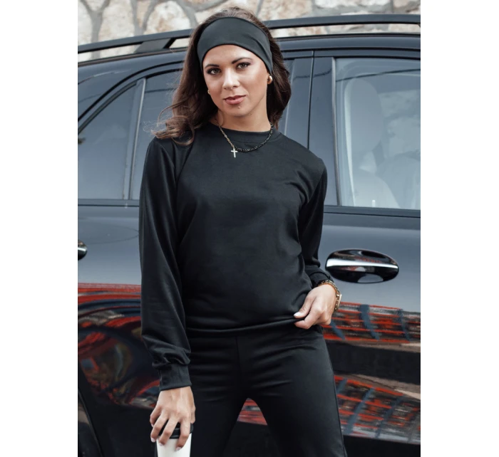 MILIAN dámská tepláková souprava černá Dstreet model 21980527 - FashionStreet