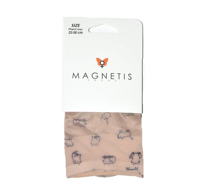 Dámske vzorované ponožky Magnetism lycra 20 den