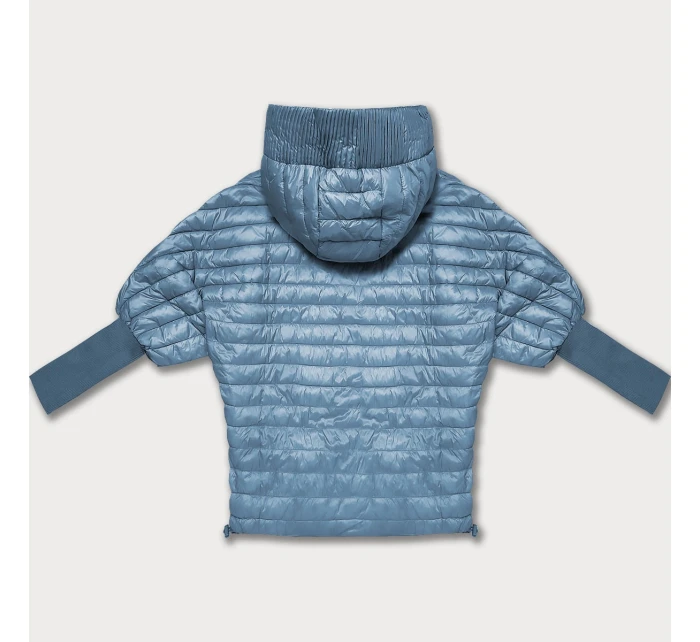 Svetlomodrá dámska bunda Minority bat (P3-6913-30)