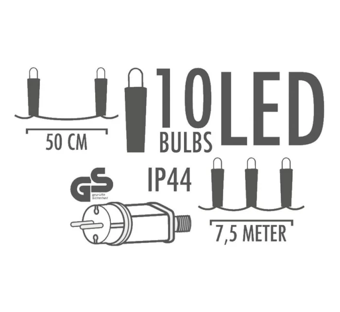 GIRLANDA OGRODOWA LIGHT  dětské model 21831193
