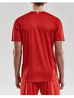 Craft Teamwear Squad Go Jersey Solid M Pánske športové tričko s výstrihom do V 82.5560 bordová Craft Teamwear Squad Go Jersey Solid M Pánske športové tričko s výstrihom do V 82.5560 bordová