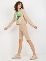 Dámská souprava EM KMPL model 18055652 béžová - FPrice Dámská souprava EM KMPL model 18055652 béžová - FPrice