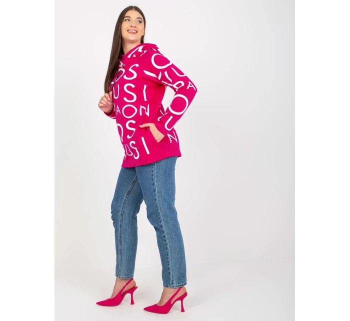 Dámská mikina RV BL fuchsiová model 17821257 - FPrice Dámská mikina RV BL fuchsiová model 17821257 - FPrice
