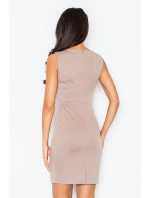 Šaty Brenda M079 Mocca - Figl