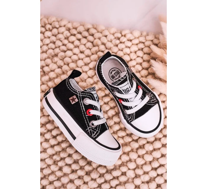 Dětské klasické tenisky Big Star - černé