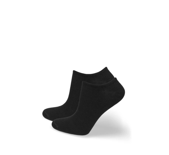 Pánske členkové ponožky STOP BACTERIA - čierne