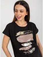 Dámske tričko RV BZ 8953.41P black - FPrice