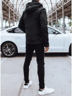 Pánská softshellová bunda s kapucí černá Dstreet model 21970352 - FashionStreet
