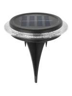 SOLÁRNE DISKOVÉ LAMPY PRE MONTÁŽ NA ZEM ALEBO NA STENU 2KS