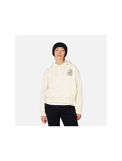 Dámska mikina ROSSIGNOL W WATERFALL H RELAX SWEATSHIRT, biela, dámska